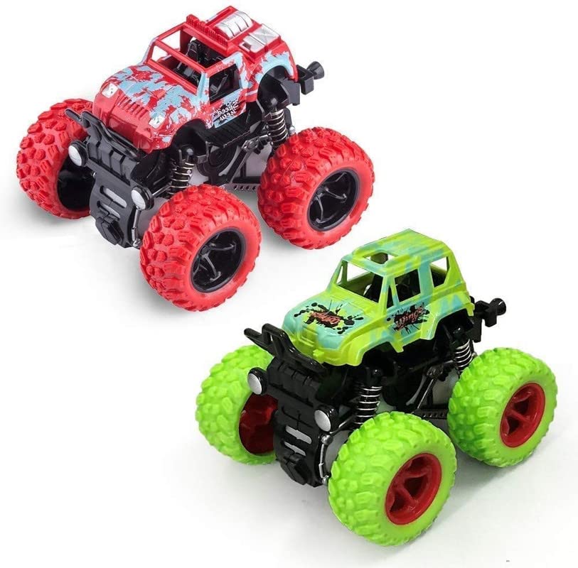 SAMARPAN GROUP Push and go car Toy, Monster Truck Toys, Four-Wheel Drive inertial car Toys,Friction Powered Cars Push go Truck and car, 360 Degree Stunt car (Pack of 1, Multi Color) (B0BQC7MJX1) Amazon Price History, Amazon Price Tracker
