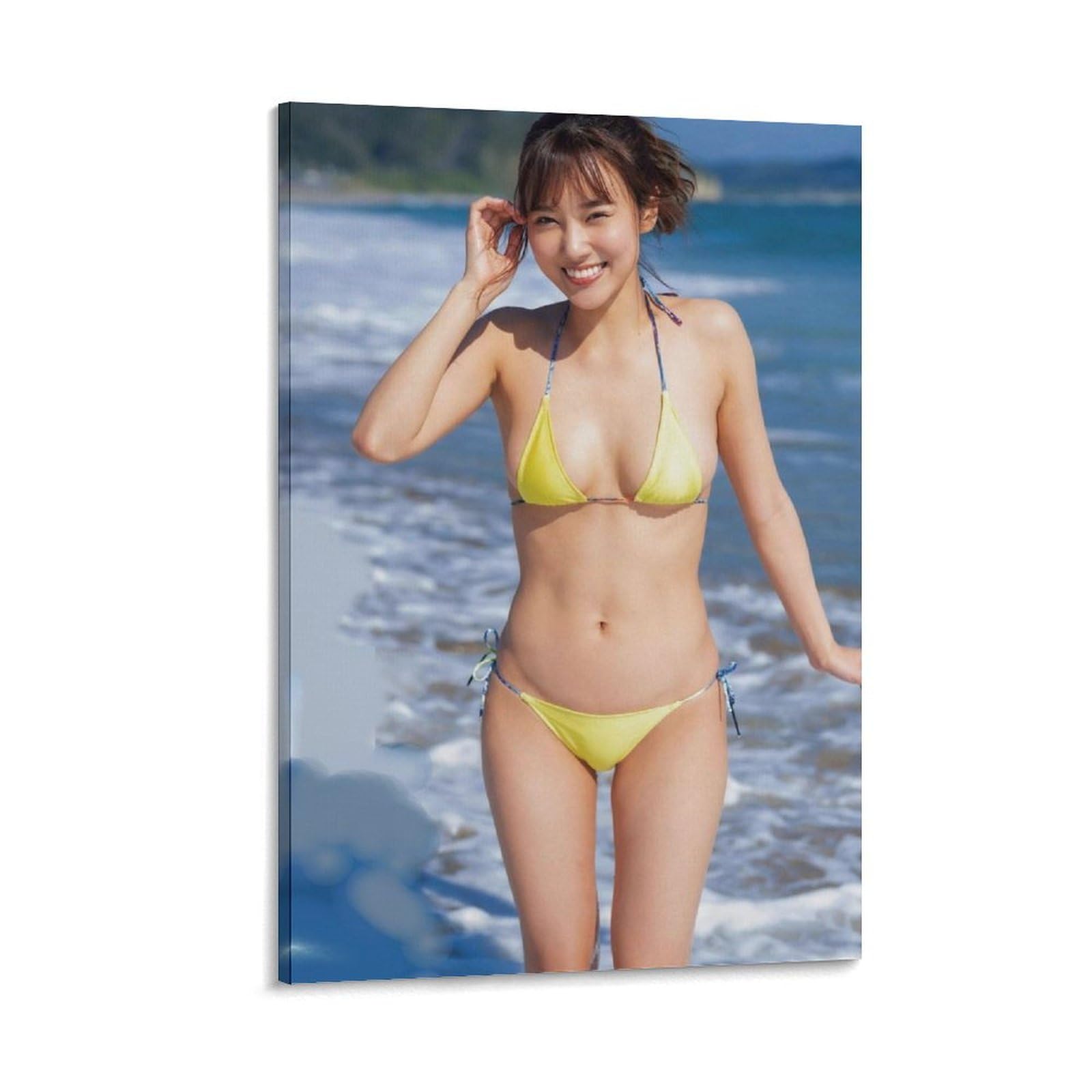 ビキニ姿の女性ポスター Amazon.co.jp: 西原愛夏女優のセクシービキニ写真ポスター 2 印刷