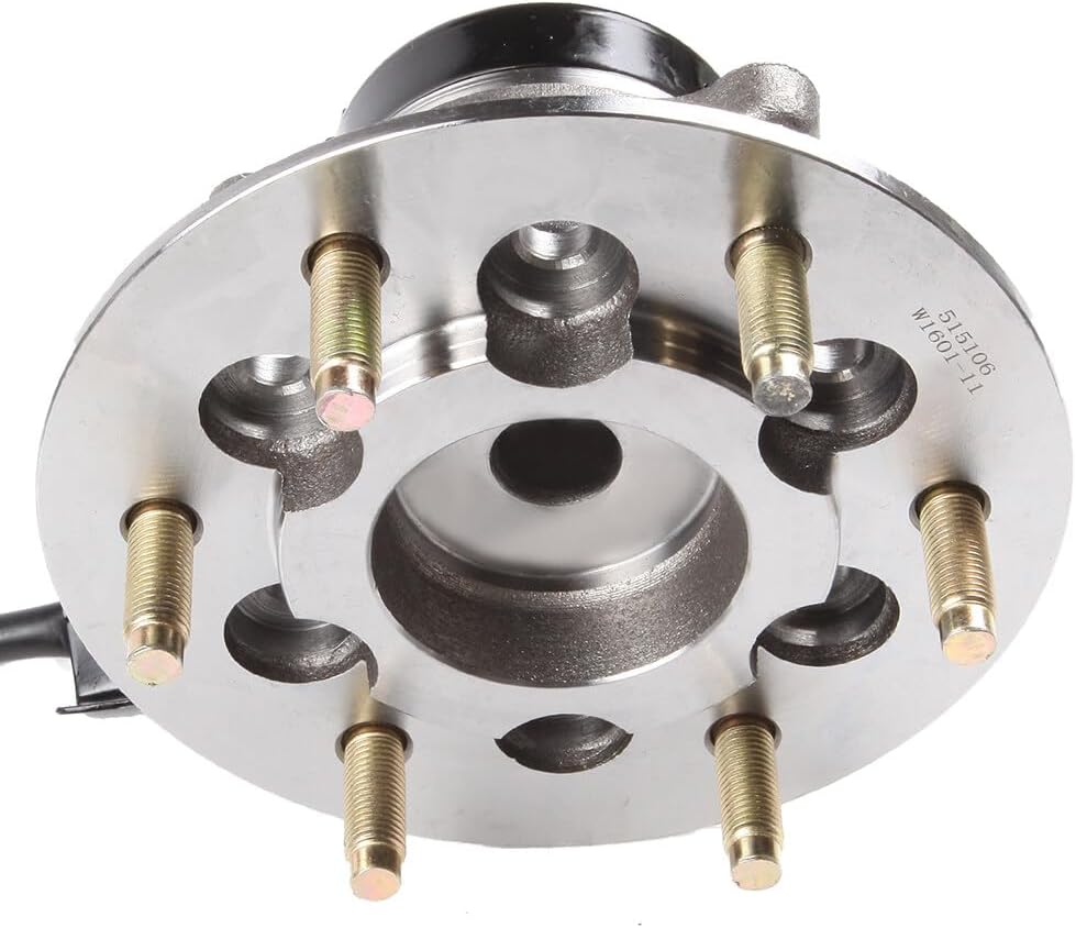 ECCPP Wheel Hub and Bearing Assembly Front Left 515106 fit for Chevrolet Colorado 2004-2008,for GMC Canyon 2004-2008,for Isuzu I- 6 Lugs Wheel Bearing Hubs with ABS 2pcs