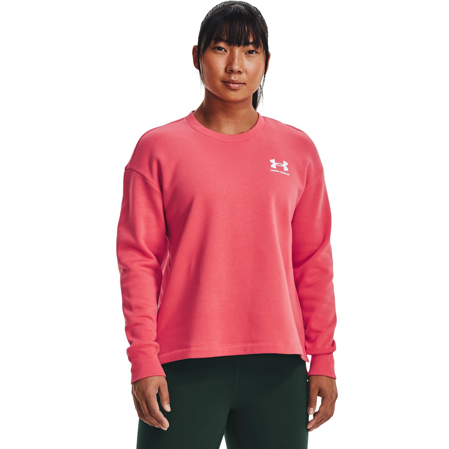 Under Armour Koszulka Kobiety Rival Fleece Oversized Crew