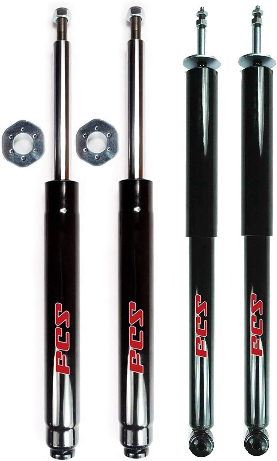 FCS Front Strut Cartridges and Rear Shock Absorbers Kit For Saab 9-3 1999-2002
