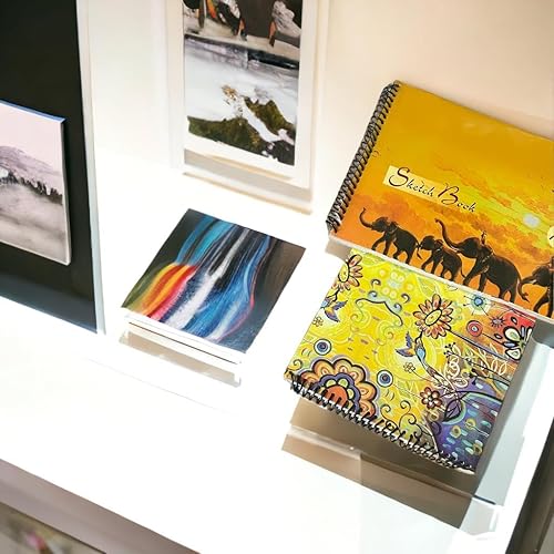 Miniatura 8 de Manbhawan Emporium Premium Shoft Cover Dibujo Cuaderno de bocetos tamaño A4 11.5 x 8.5 x 0.1 pulgadas, 140 GSM -100 páginas encuadernado en espiral