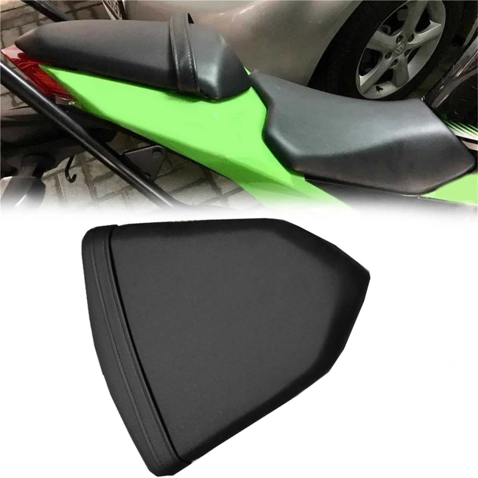 Housse de siège arrière solo étanche Kawasaki Ninja 300 250 EX300 Z250 carénage ABS
