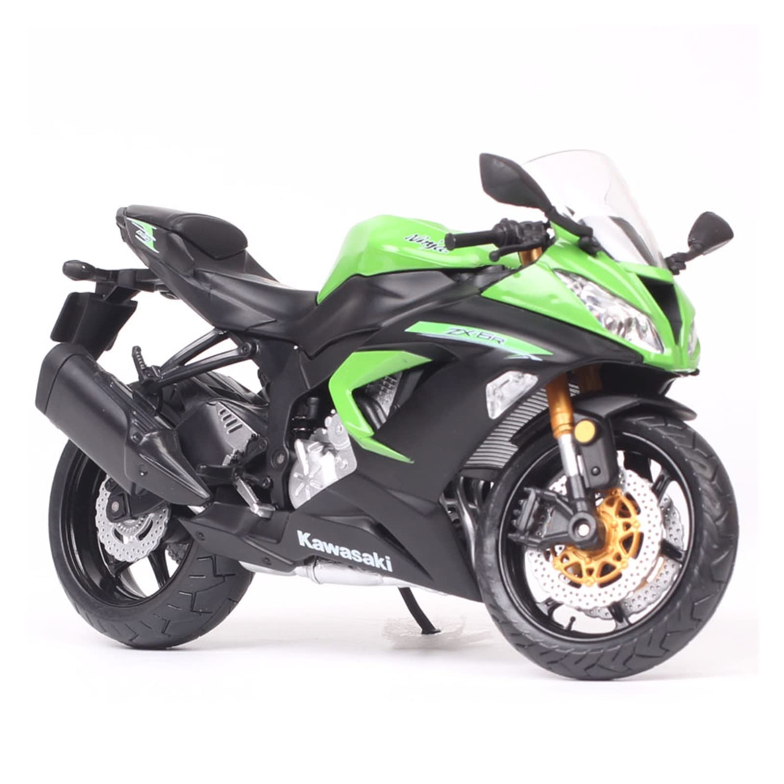 Amazon.com: PHYUIDS 1:12 Scale Kawasaki Ninja 636 ZX 6R Racing