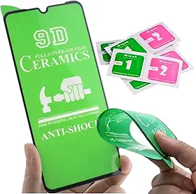[GL CASES] Película Apple iPhone 14 Pro Max Anti Risco Película iPhone 14 Pro Max De Cerâmica 3D 9H Proteção Anti Impacto Com Cobertura Total Da Tela + Kit Limpeza Para Aplicação