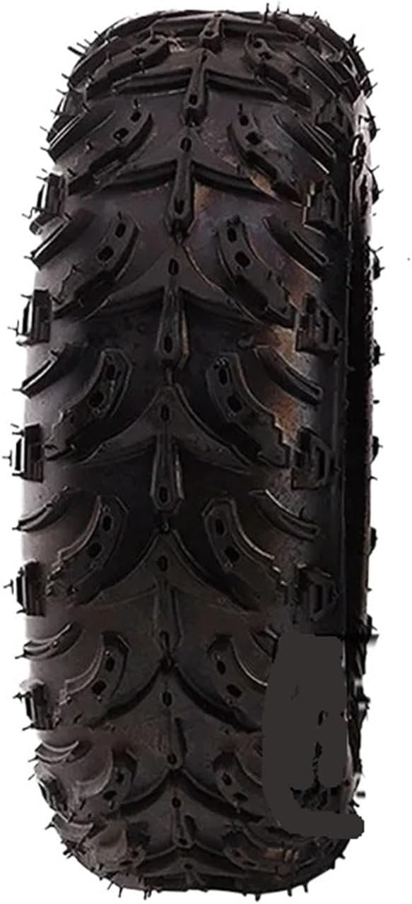 Single Tubeless Road Tire-Choose 14x5.00-6 (Rear) or 14x4.10-6 (Front) - Fits 6" Wheel for ATV Go Kart Electric Vehicle(14x4.10-6)