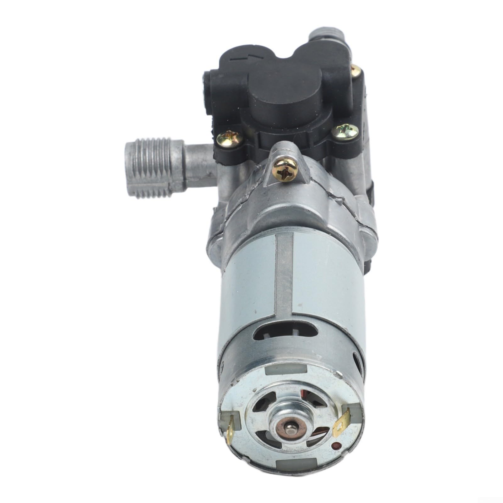 21 V Kolbenpumpenmotor für kabellosen Hochdruckreiniger, Metall, kompakt, einfache Installation, Autowaschanlage, Gartenbewässerung, Tankentwässerung (A)