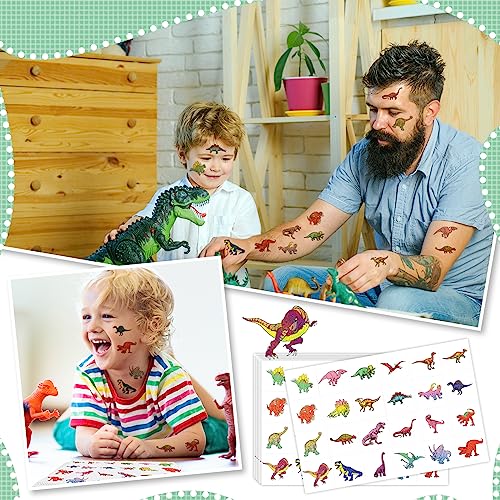 Landhoow EK-LANDHOOW-524 240 Pcs Dinosaur Tattoos Temporary thumb #4