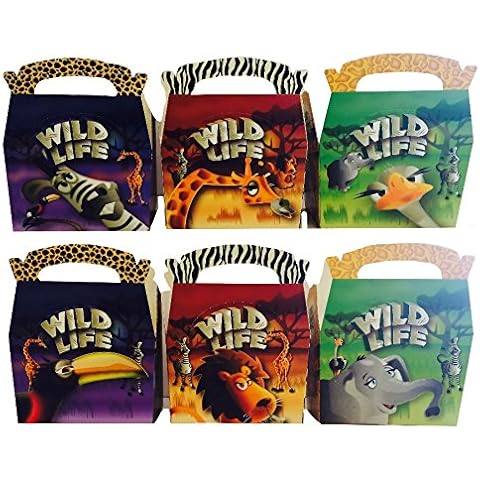 10 MustBeBonkers Kids Safari Meal Boxes Cover
