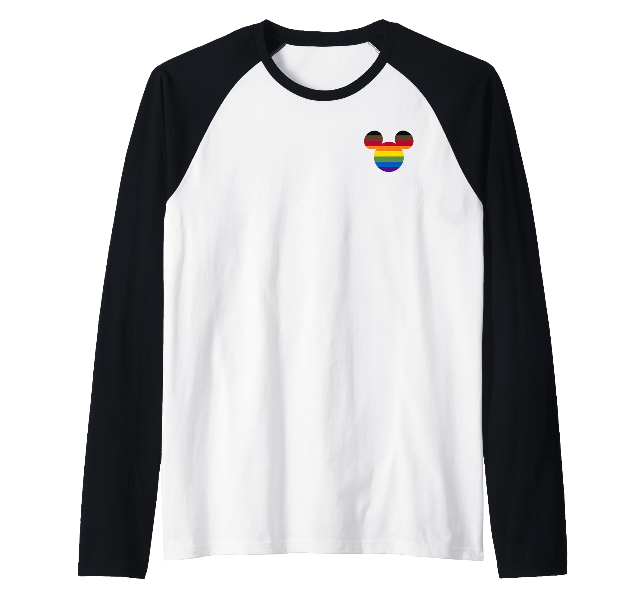 Mickey Rainbow Pocket Pride raglan idéal pour les festivals d'été - 2