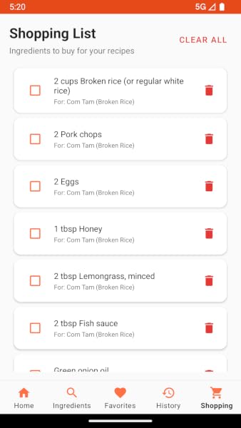 Local Food Recipe Finder - 4