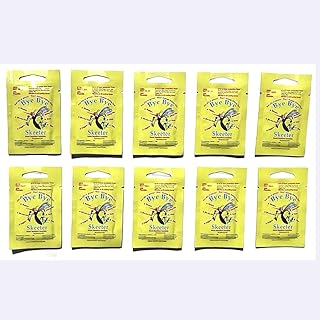 Insect Repellent,Towellette Wipes DEET Free 20% Picaridin (10 Pack) Tell Your Bye Bye Skeeter Story