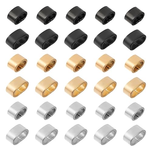 UNICRAFTALE 48 pz 3 Colori 2 Misure Elettroforesi 304 ciondoli