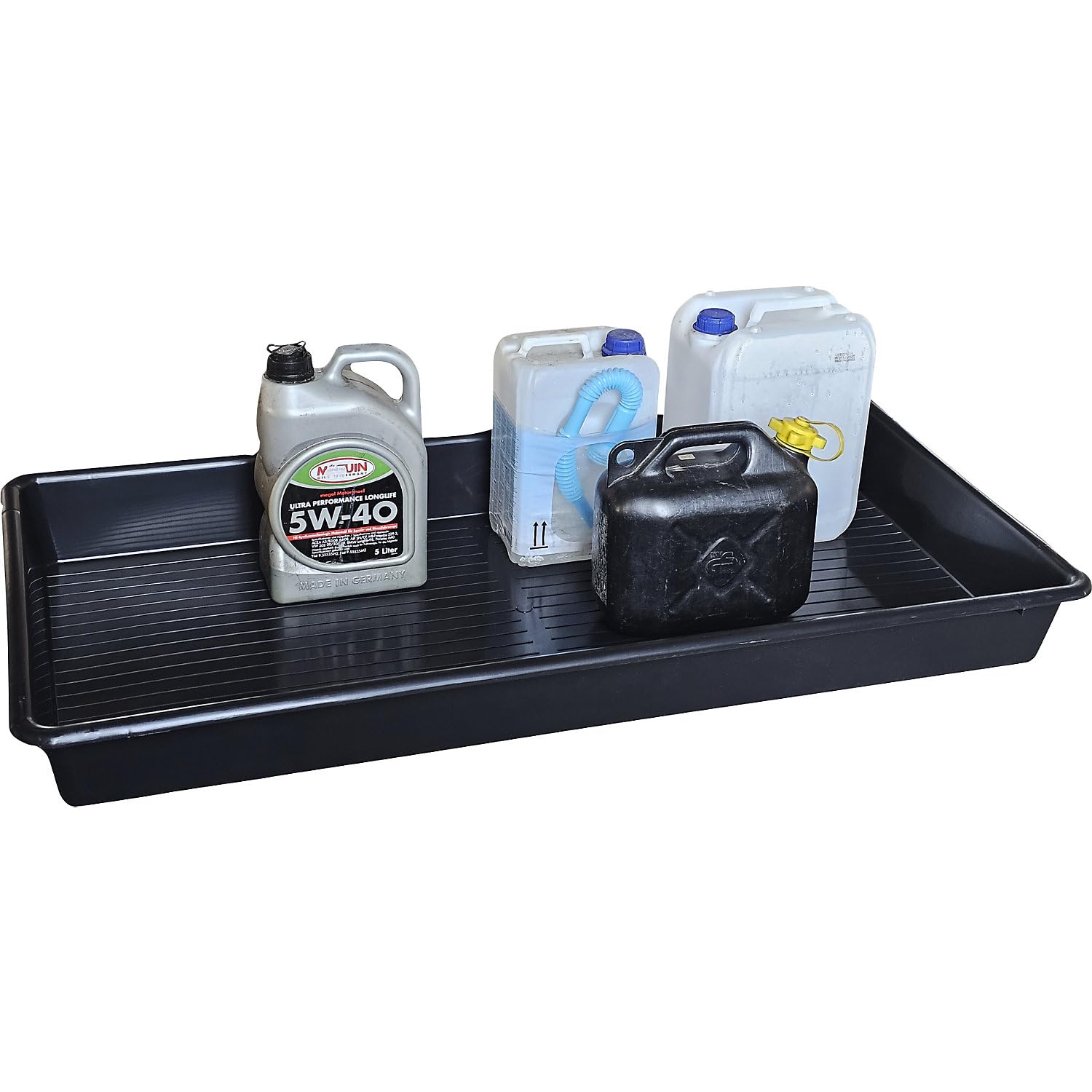Vasca universale in PE per taniche 80 l 1200 x 600 x 120 mm impilabile