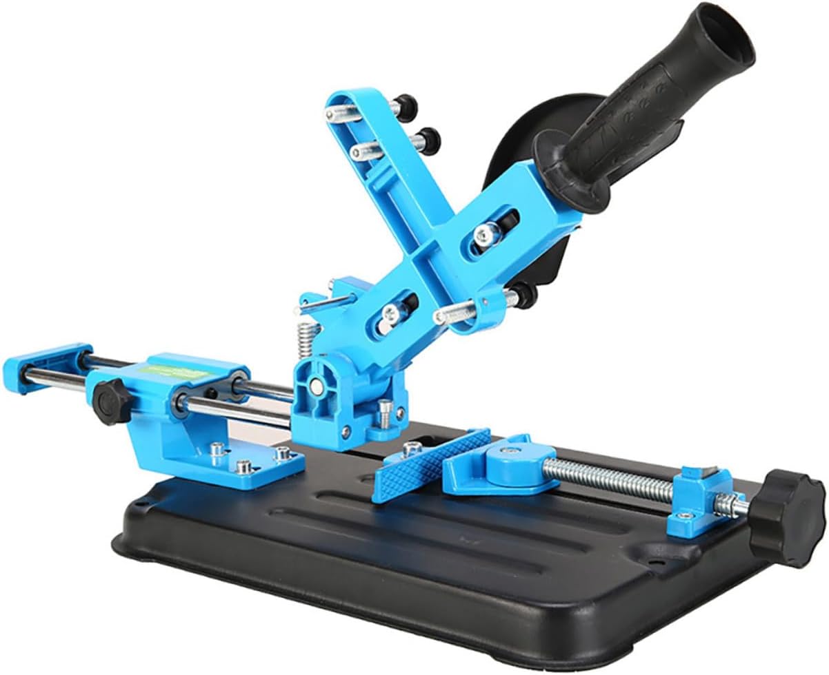 Angle Grinding Machine Bracket and Holder Adjustable Polishing Stand with Fixed Support for Small Cut-off Grinder Tools