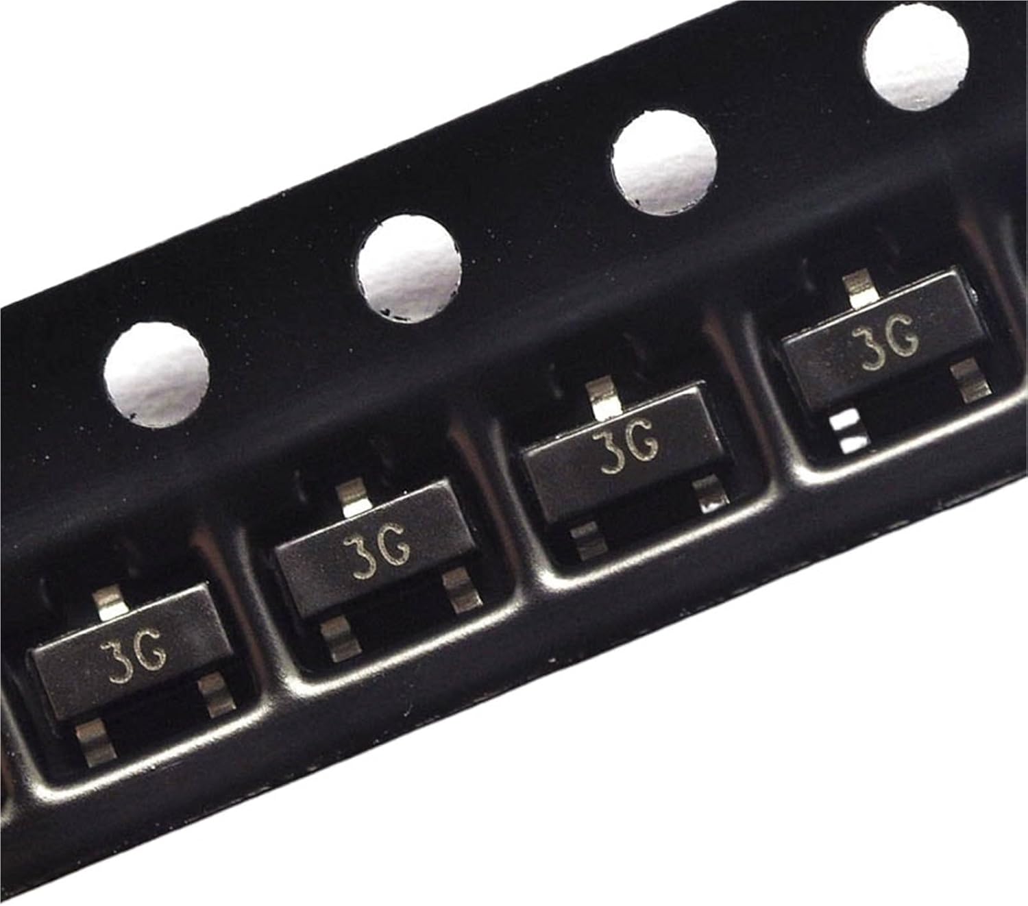 BC856 BC857 BC858 PNP Transistor SOT-23 3A 3B 3E 3F 3G 3J 3K 3L SOT23(BC858A (3J),50 Pcs)