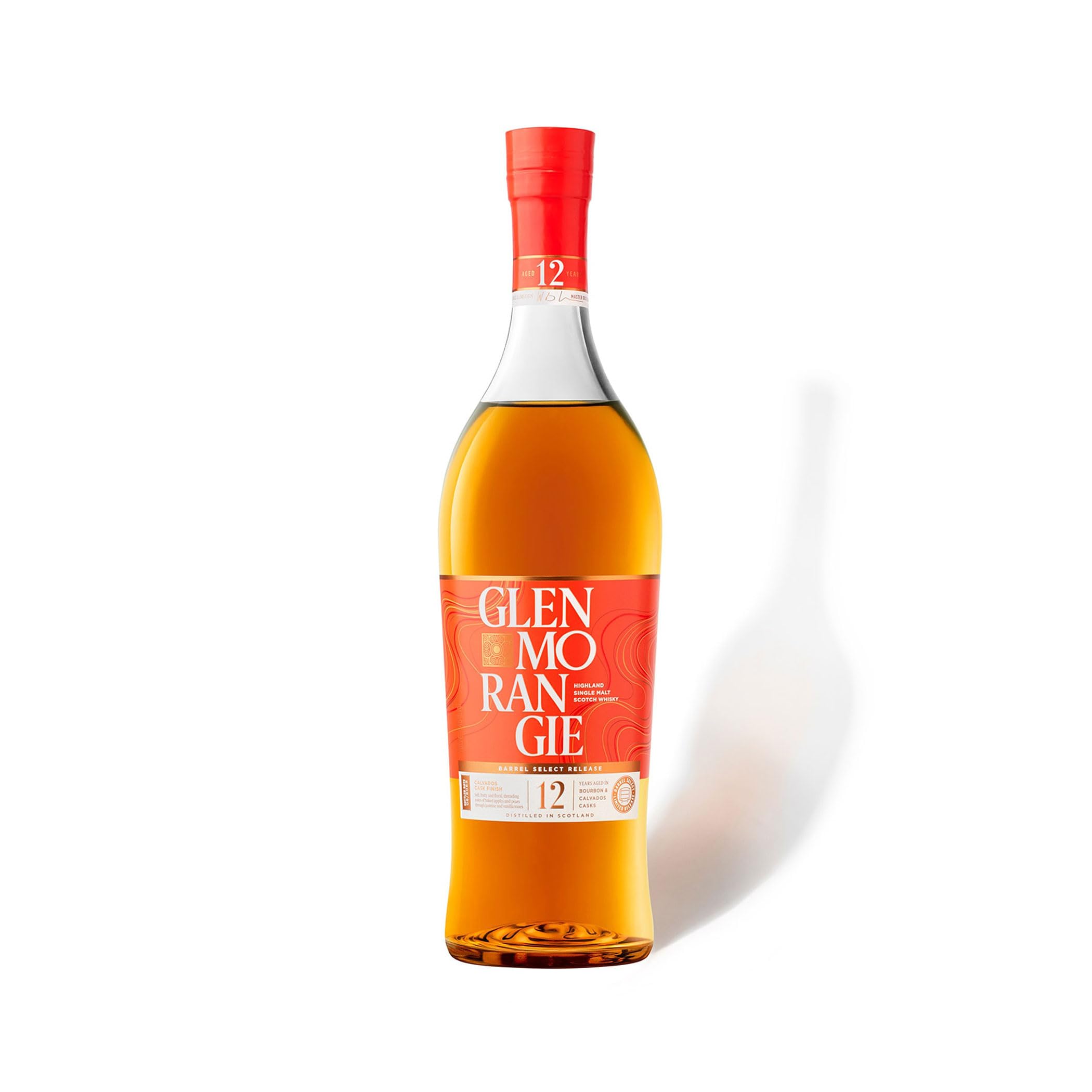 Glenmorangie - 12 Jahre - Calvados Cask Finish - Highland Single Malt Scotch Whisky (1x0,7l)