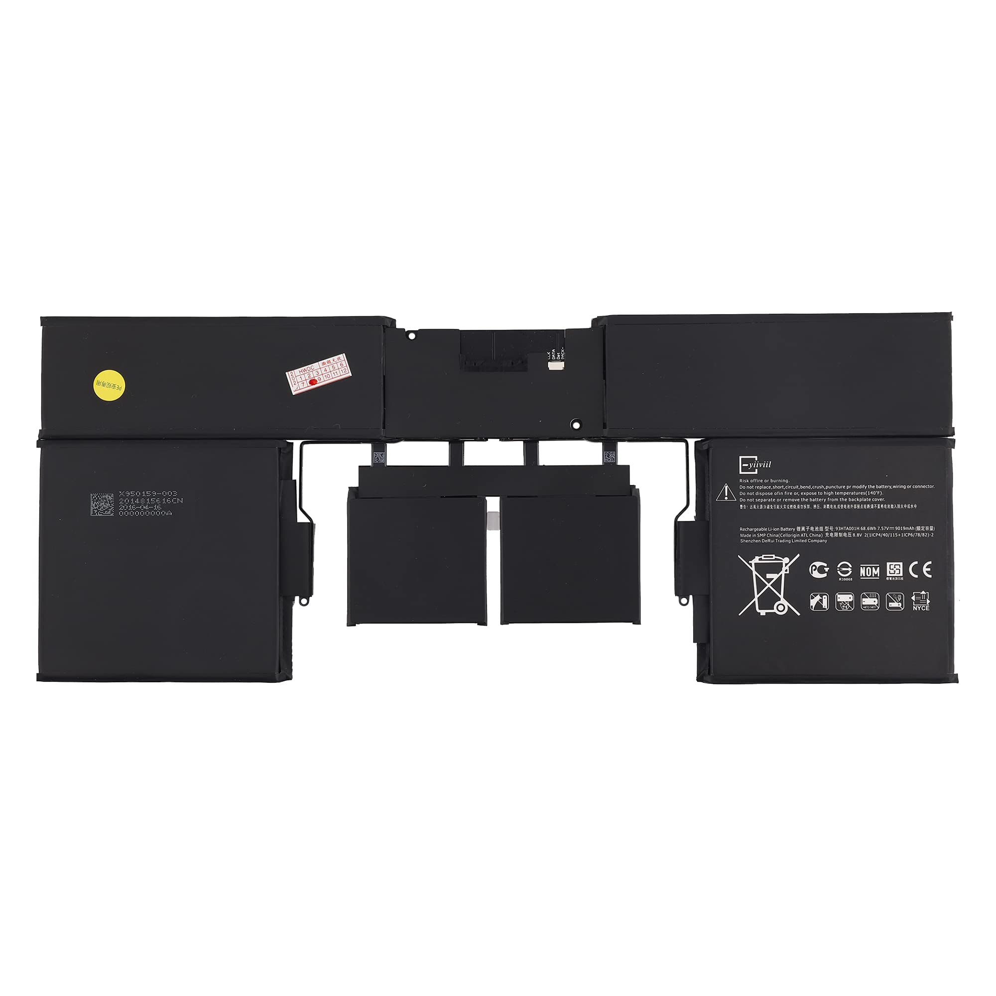 Vvsialeek New G3HTA001H 93HTA001H Laptop Battery Compatible with Microsoft Surface Book 1st Gen Model 1785 93HTA001H