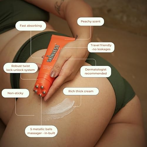 Miniatura 2 de La crema corporal Bomb Bum ayuda a tensar visiblemente la apariencia de la piel y reduce las estrías, descomponen la celulitis, hidrata la piel con