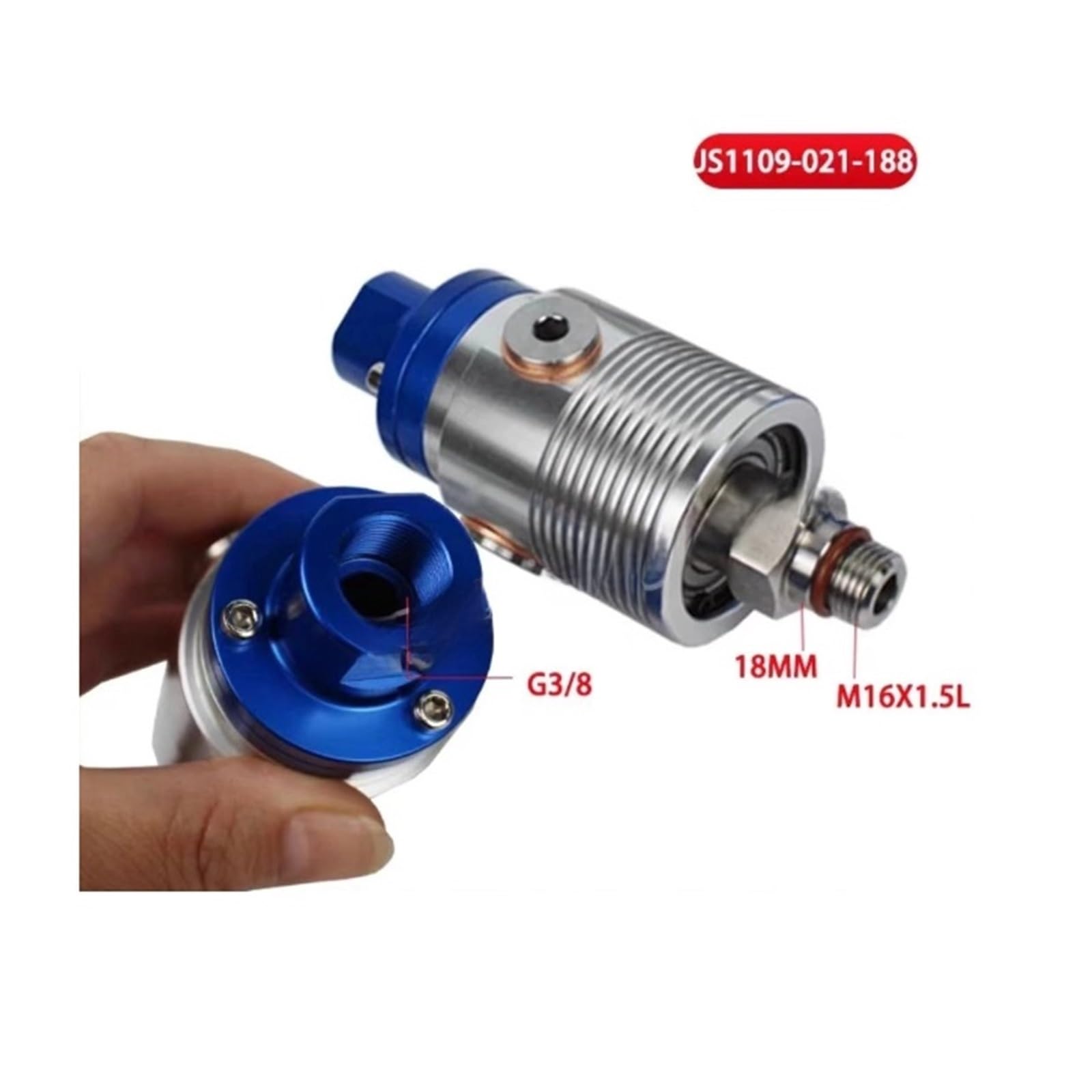 Broche de Machine-Outil à Grande Vitesse de 15000 TR/Min et Joint Rotatif pneumatique for Trou Profond 902-121-188, 1109-020-188(1109-021-188)