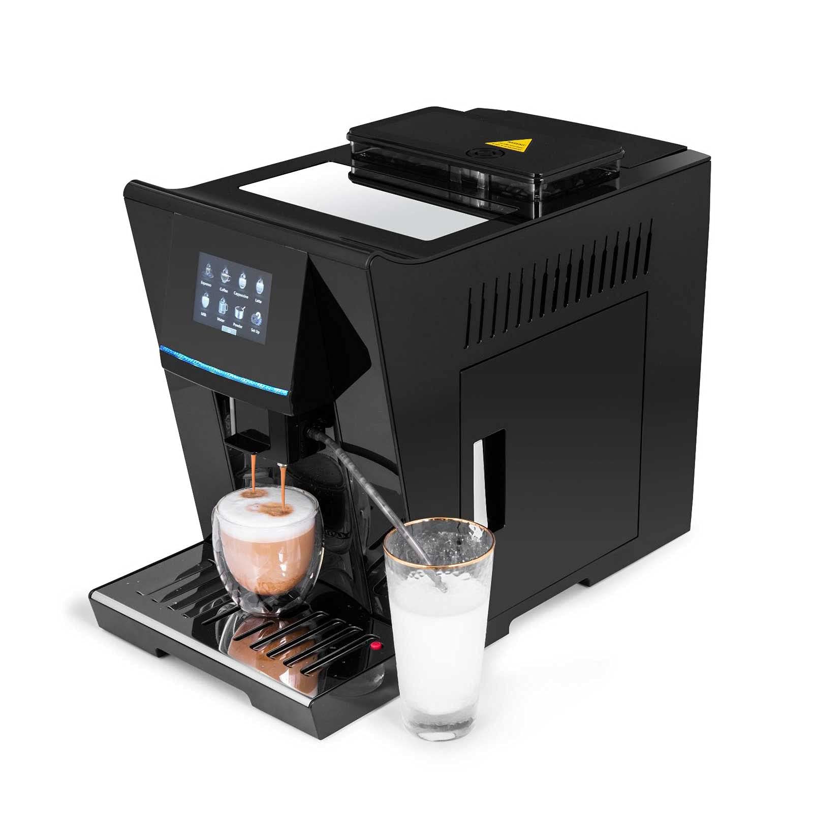 Desktop Espresso Machine programmable Smart Coffee Machines Home Automatic Coffee Machines Suitable for Offices Bars and Cafes 24