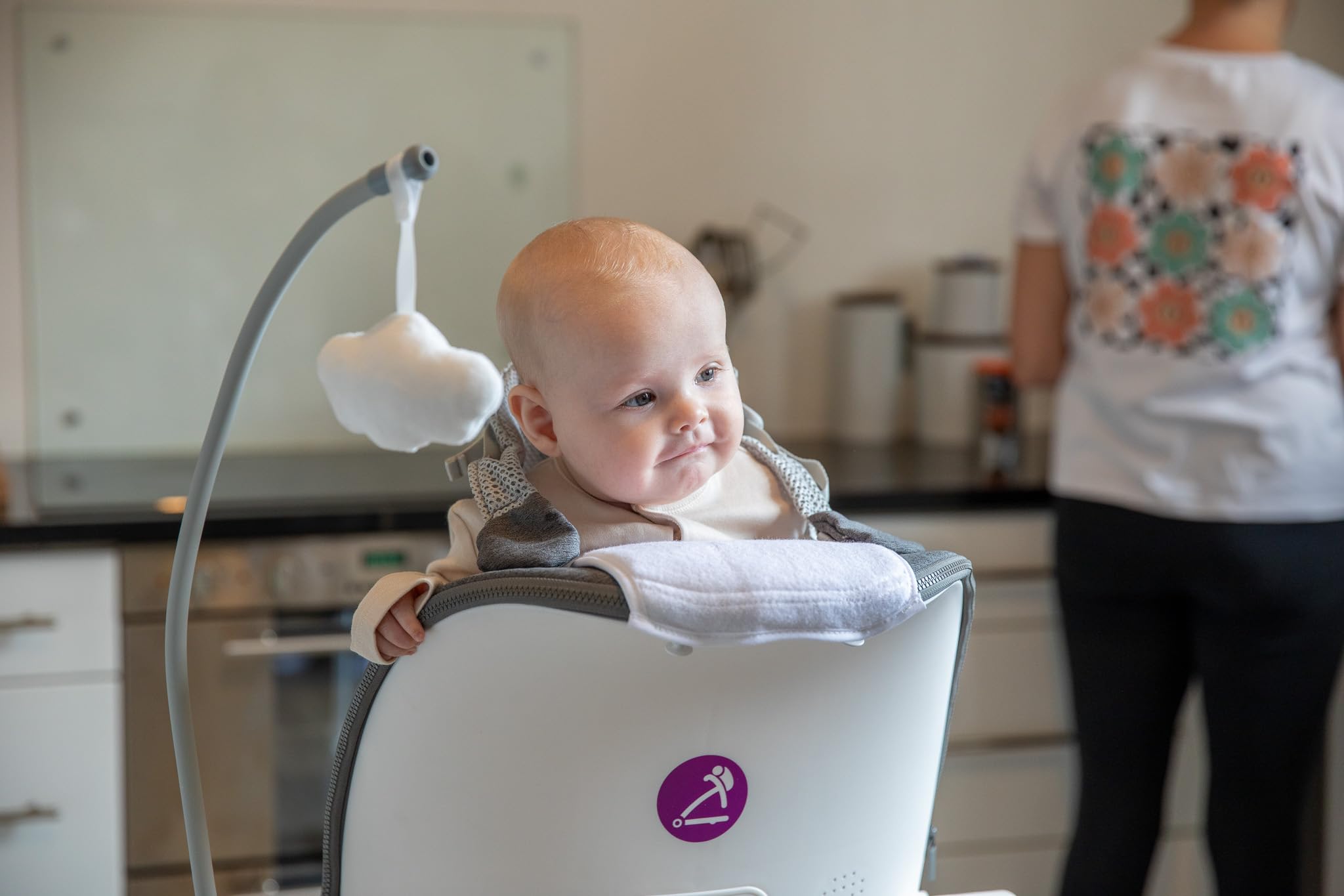 Seggiolino Antireflusso per Neonati | Sedia Upright per Reflusso e Coliche | Dalla Nascita ai 3 Anni | Seduta Regolabile a 70° Convertibile in Seggiolone