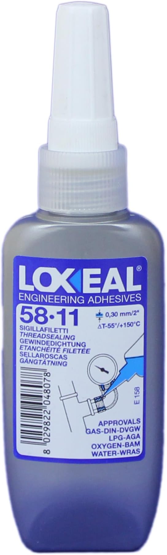 Rohrgewindedichtung DVGW-zugelassen für Wasser 50ml