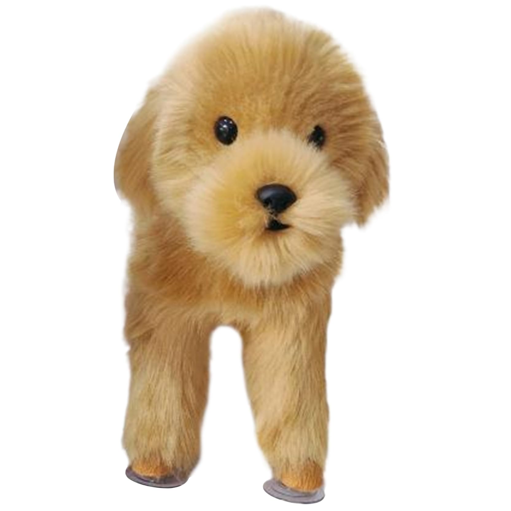 Ssguopte Dog Mating Toy, Silicone Dog Companion Toys with Suction Cup, Simulation Pet Estrus Vent Toys, Washable Interactive for for Small Meduim Dogs, Khaki