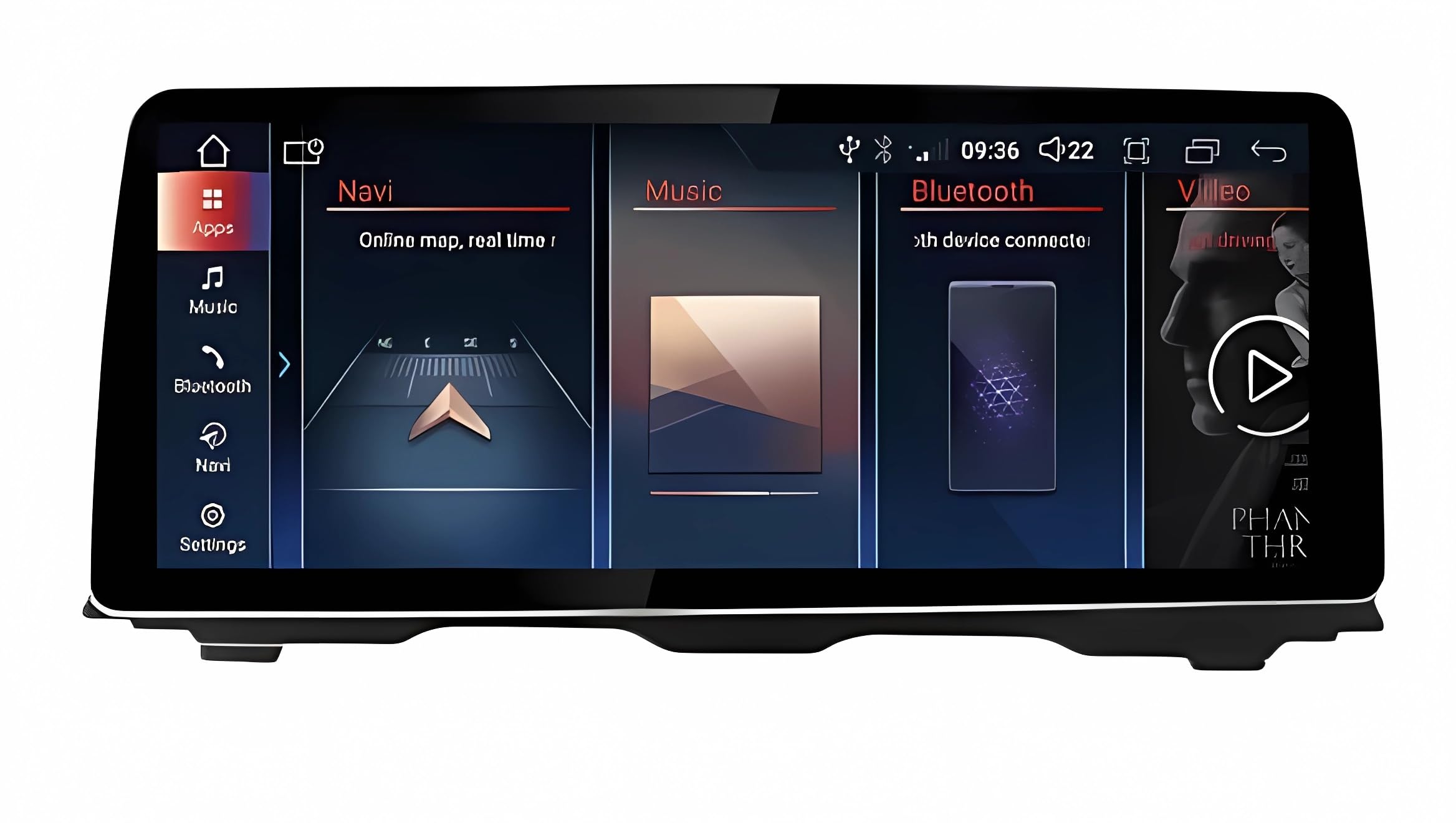 Generic Rolax 12.3 inch Android 13 for BMW 5 Series F10 F11 CIC NBT 2011-2017 Car Player Multimedia Radio Stereo GPS Navigation No 2 din DVD Bluetooth WiFi Wireless