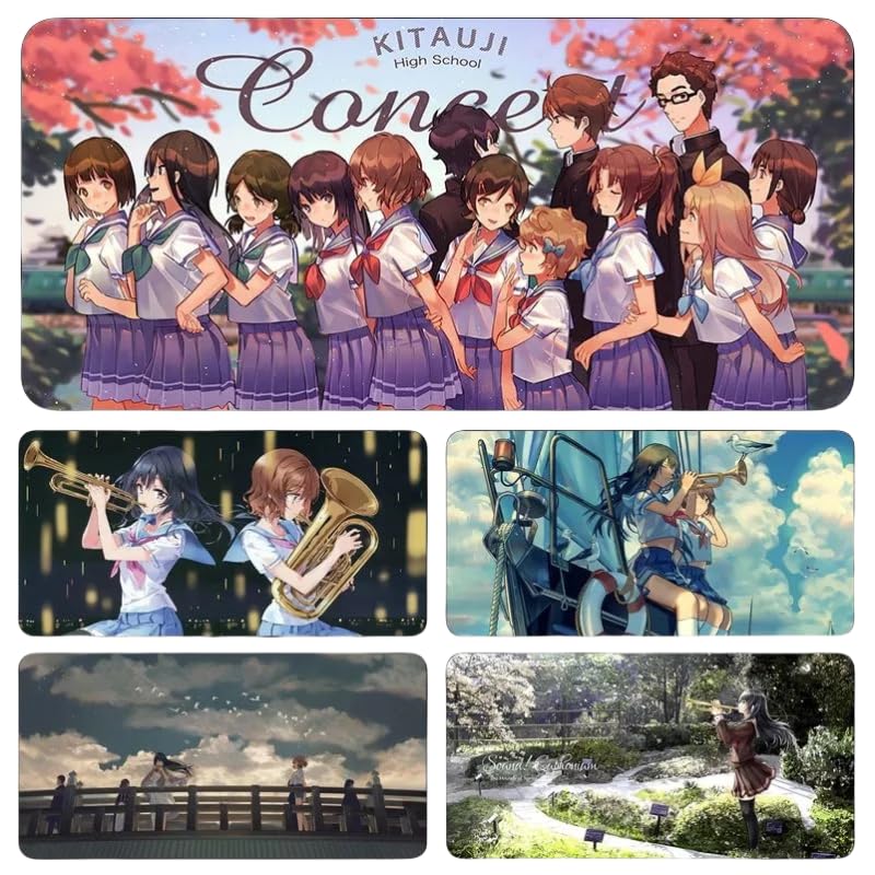 Amazon.co.jp: 響け！ユーフォニアム マウスパッド 大型 ゲーミング