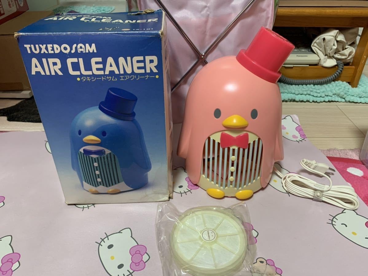 サンリオ タキシードサム 空気清浄機 エアクリーナー レトロアイテム 東芝 サンリオ タキシードサム 空気清浄機 エアクリーナー レトロアイテム