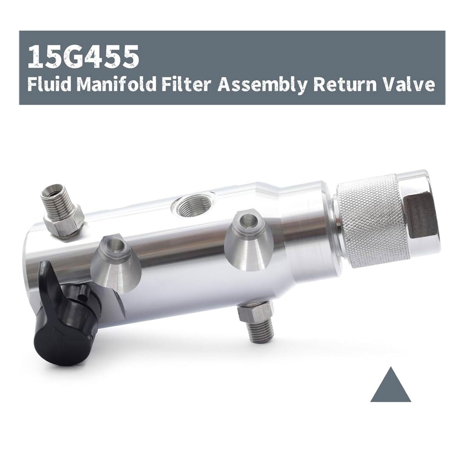 Filtros de pulverización de aire Válvulas de retorno Bombas de filtro de pintura Filtro de colector de fluido Reemplazar 287167 Fácil de instalar