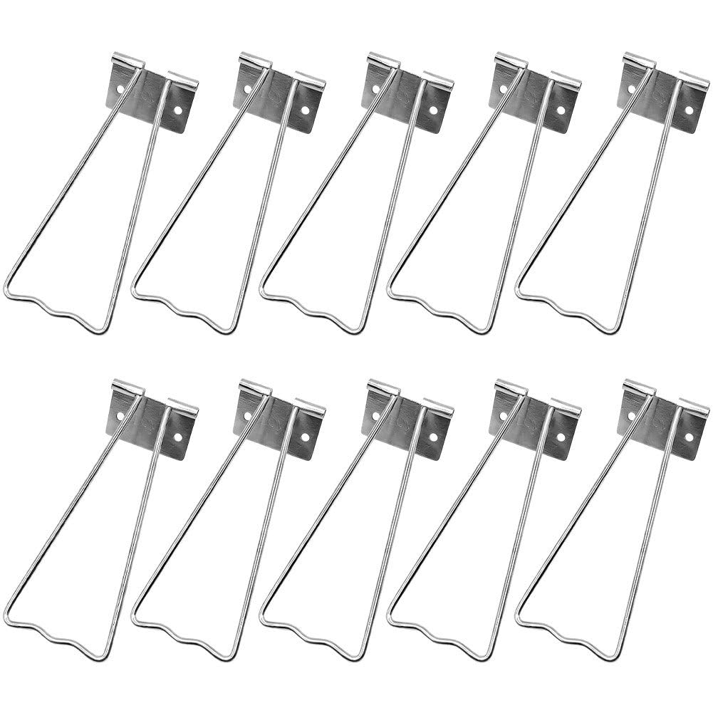 Sslvya Easel Back, 10 Pcs Metal Picture Frame Back Stand Photo Frame Easel Back Support for Crafts Art Frames Supplies Paintings Display