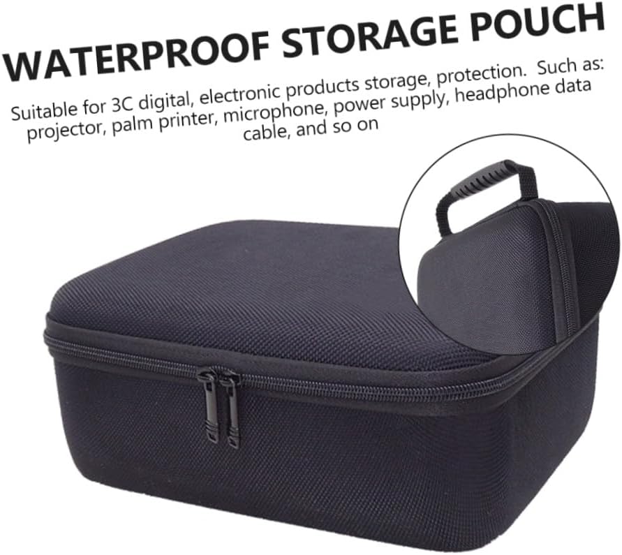 Portable Cable Bag Large Capacity Digital Accessories Organizer Electronics Storage Case for Cables Adapters Power Banks Earphones