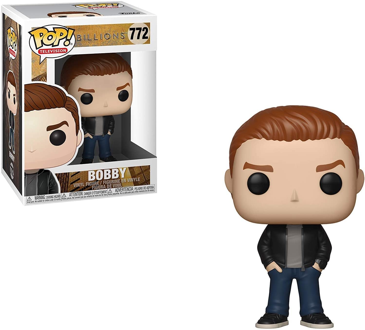 Funko Pop! Tv: Billions - Bobby Axelrod - Figura In Vinile Da Collezione - Idea Regalo - Merchandising Ufficiale - Giocattoli Per Bambini E Adulti - Tv Fans - Figura Da Collezione E Da Esposizione-image