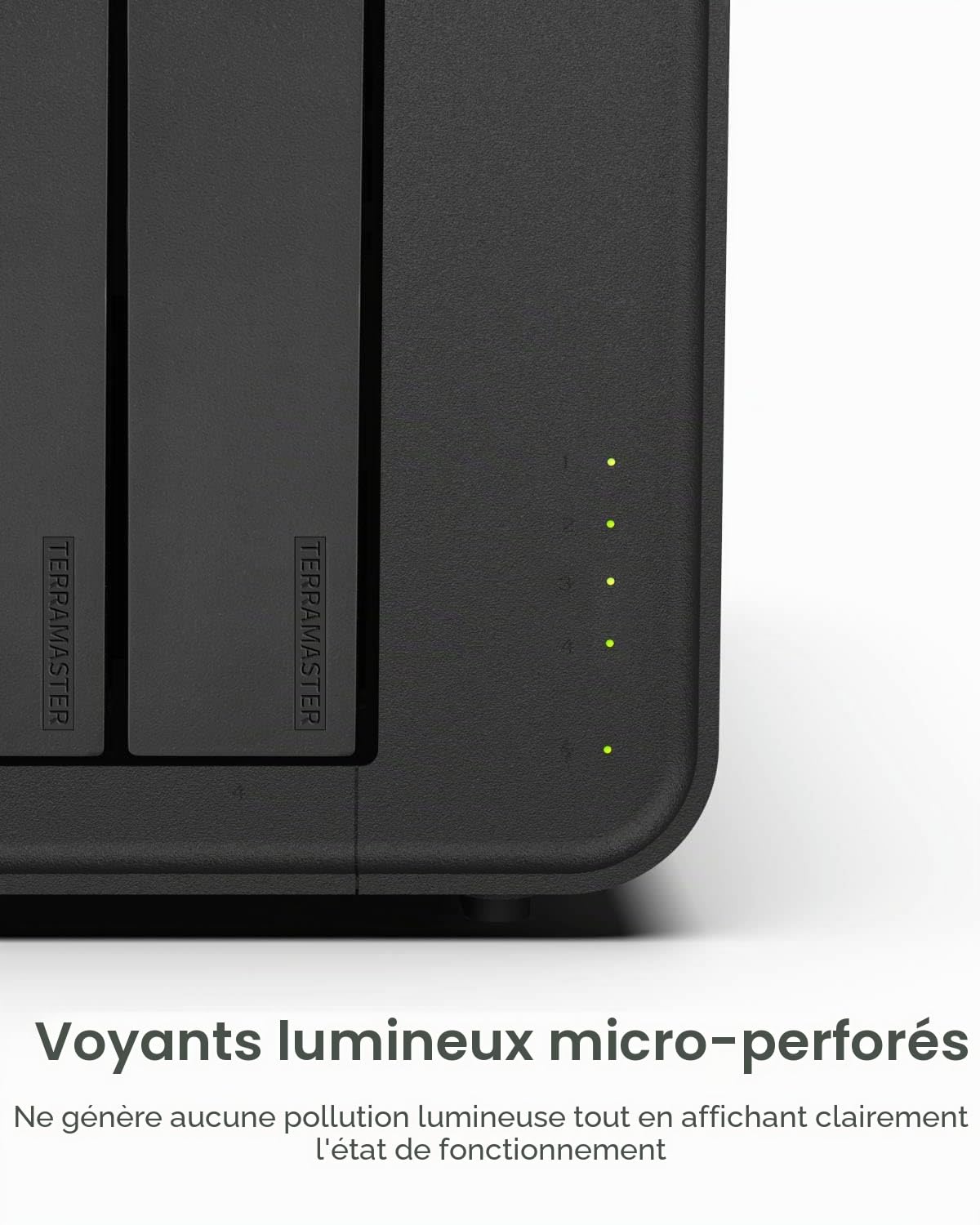 TERRAMASTER Boîtier de Disque Dur Externe D4-320 - 4 Baies USB 3.2 Gen2 10 Gbit/s Type C Clé USB remplaçable à Chaud Plug and Play (sans Disque)