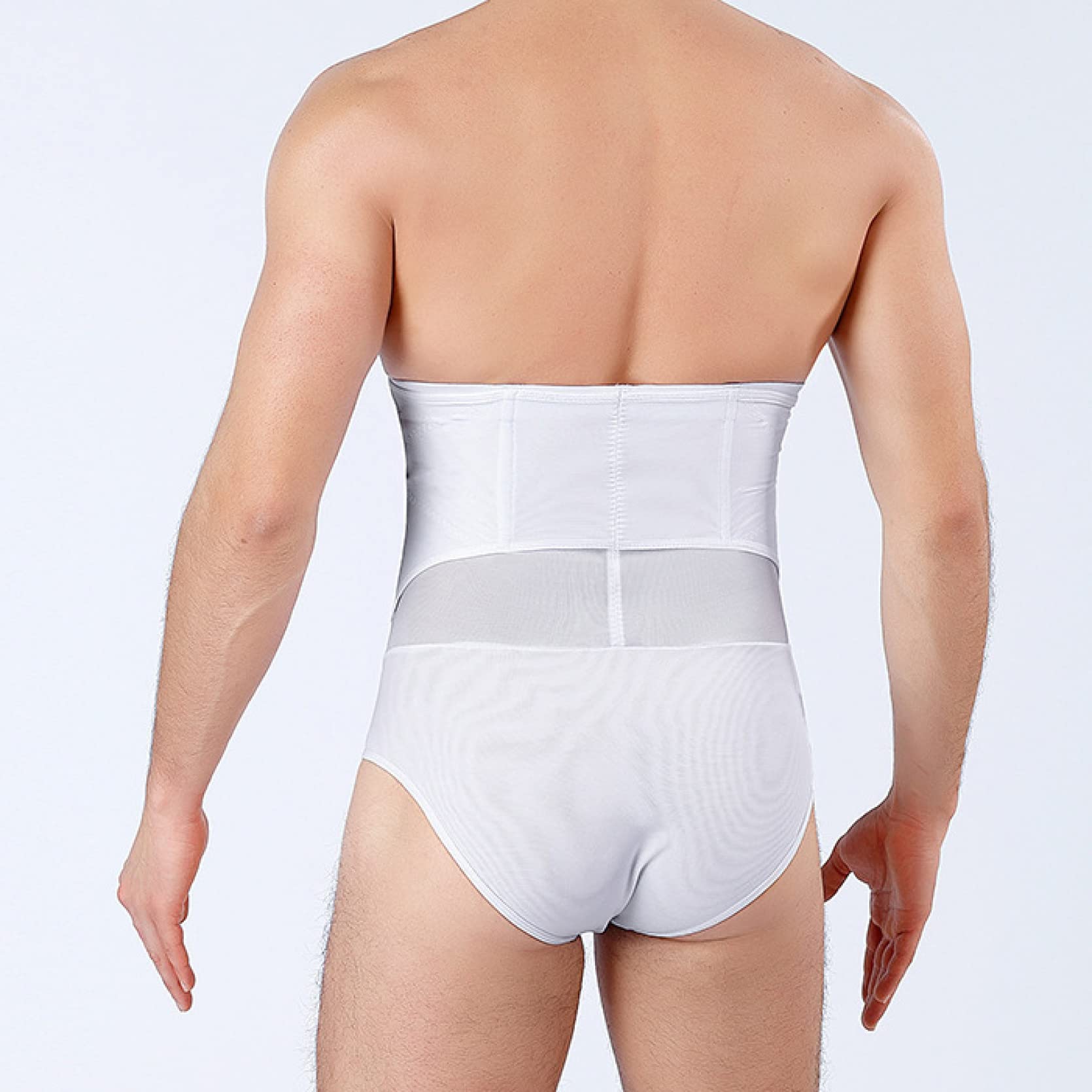 Calzoncillos levantadores de glúteos Ajustables para Hombres, Ganchos de Cintura Alta Moldeador de Cuerpo Faja Adelgazante potenciador de Cadera Ropa Interior Pantalones Cortos