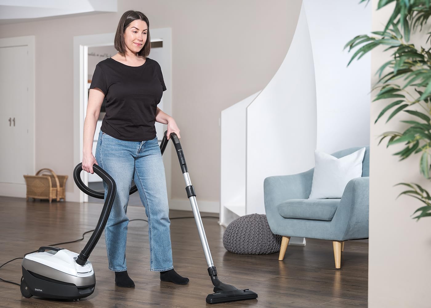 Aspirador Nilfisk SELECT ALLERGY Blanco 650 W