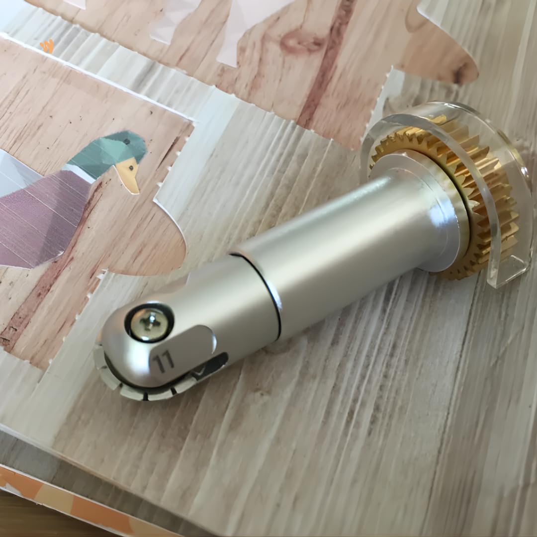 QuickSwap Perforation Wheel z obudową - Precyzyjne narzędzie do dziurkowania do maszyny tnącej - ostre odłączane linie - kupony, karty, bilety, kreatywne majsterkowanie