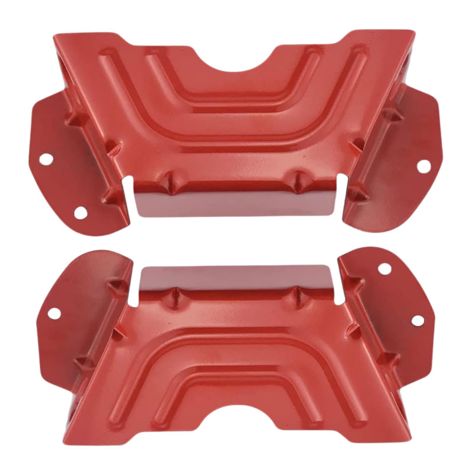 2 Piezas de La Cubierta de La, Cubierta de La Correa Del Husillo de de Césped, Accesorios para Herramientas de Jardín, Cubiert, Rojo