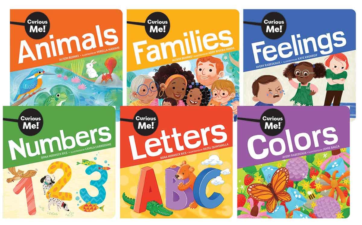 Curious Me!(tm) Board Books Complete Series 6-Book Set