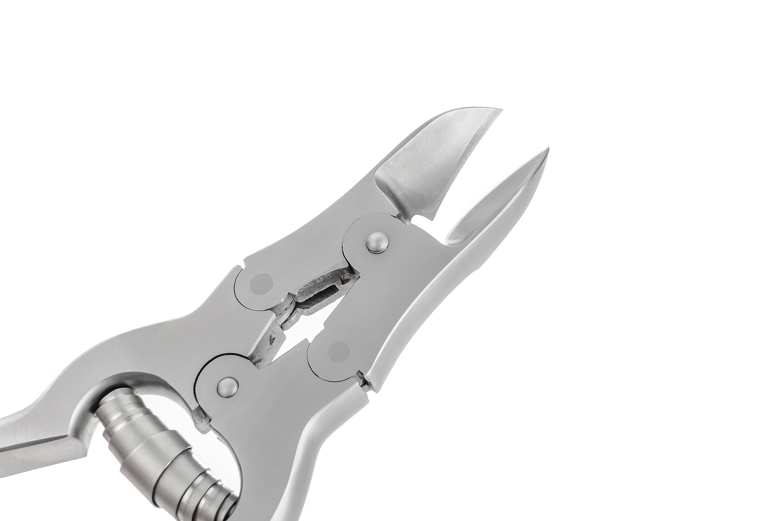 Pinza per pedicure con traduzione per unghie spesse, in acciaio inox, lunghezza 12 cm