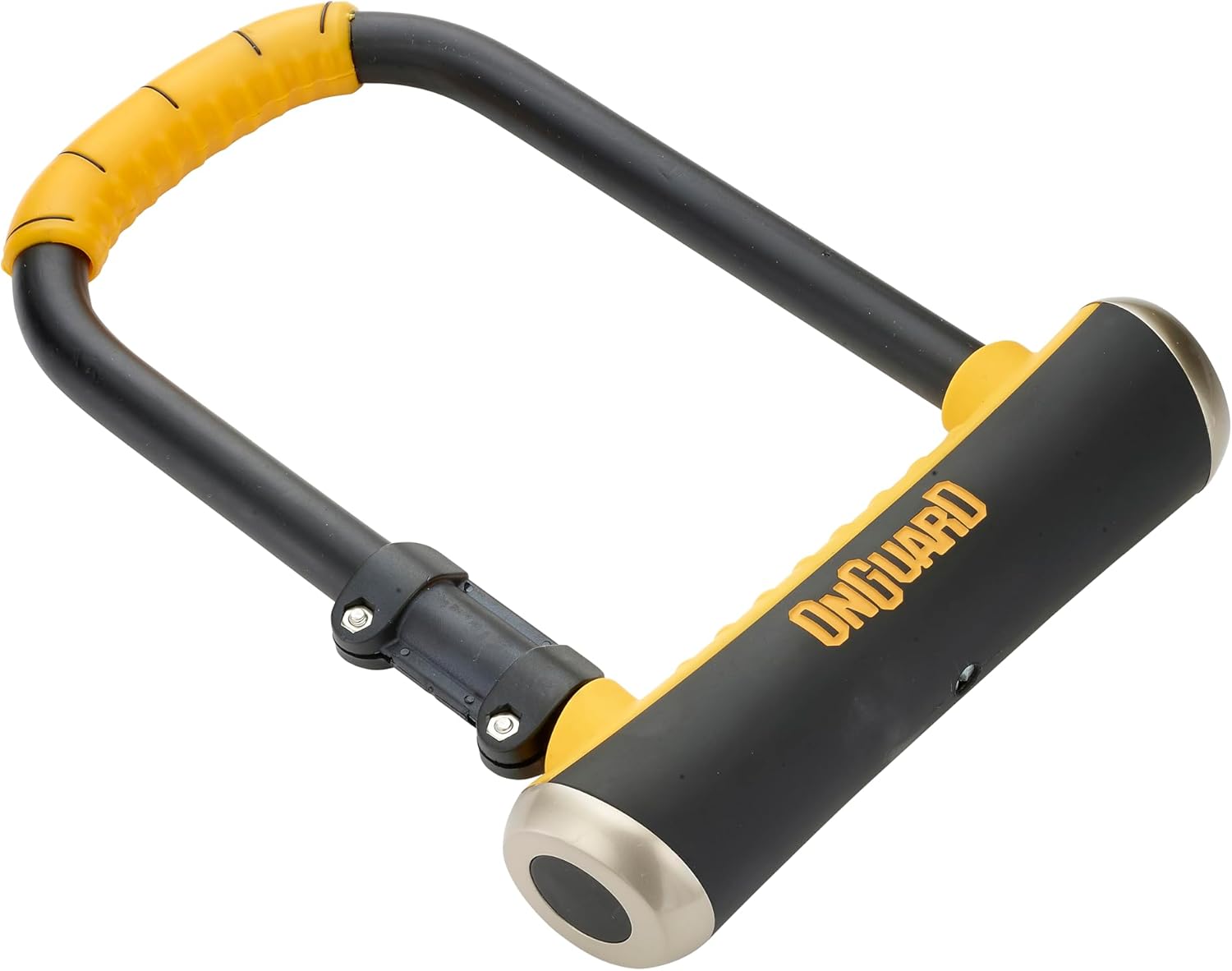 OnGuard Brute STD U-Lock – 265 mm x 195 mm Steel Bike Lock with X4P Quad Lock System – 16.8 mm Hardened Steel Shackle – Rubber-Coated Finish, 5 Keys (1 LED) & Universal Mount Bracket - Image 1 of 6