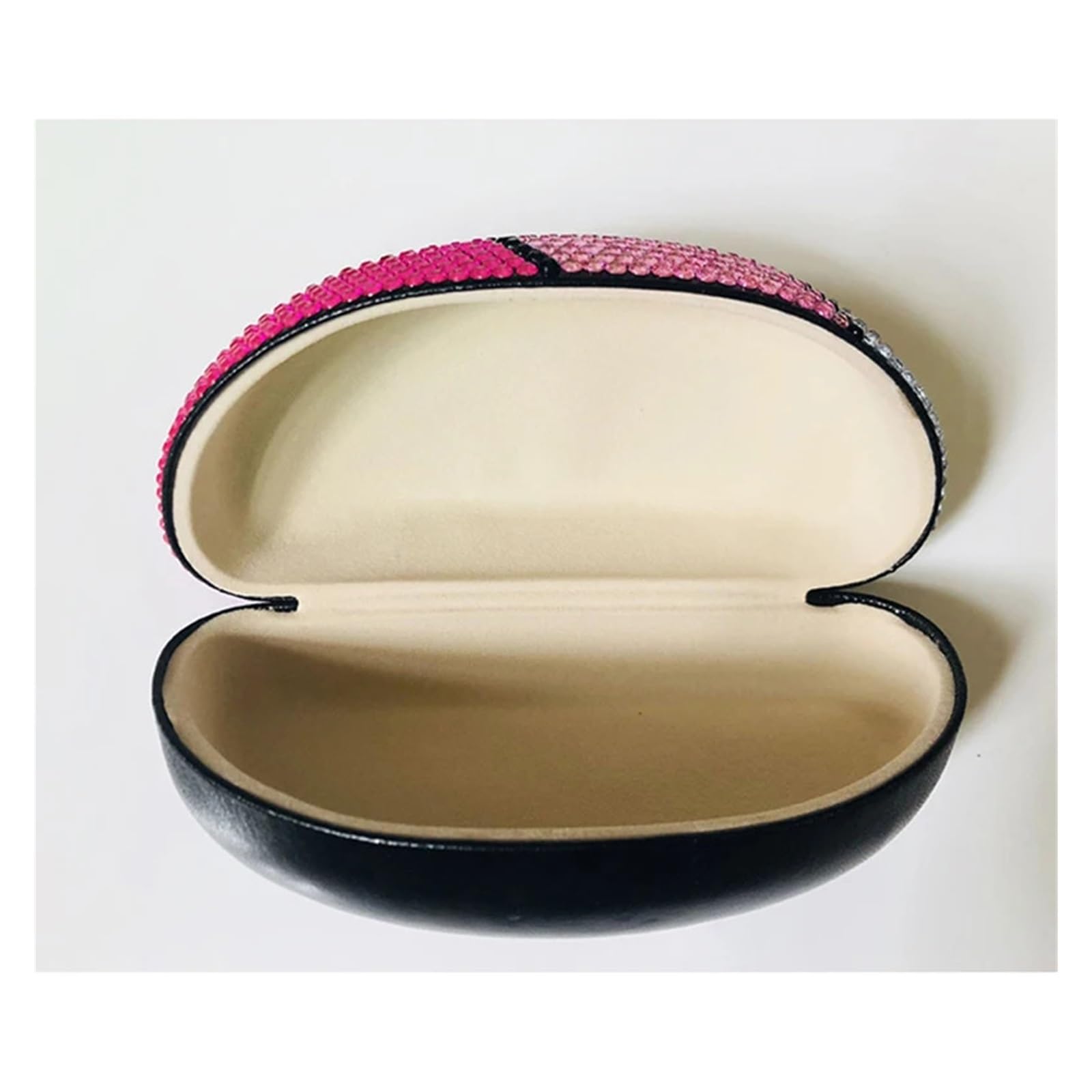 Scatola for occhiali con diamanti, custodia for da sole, grandi dimensioni, strass, scatole portaoggetti