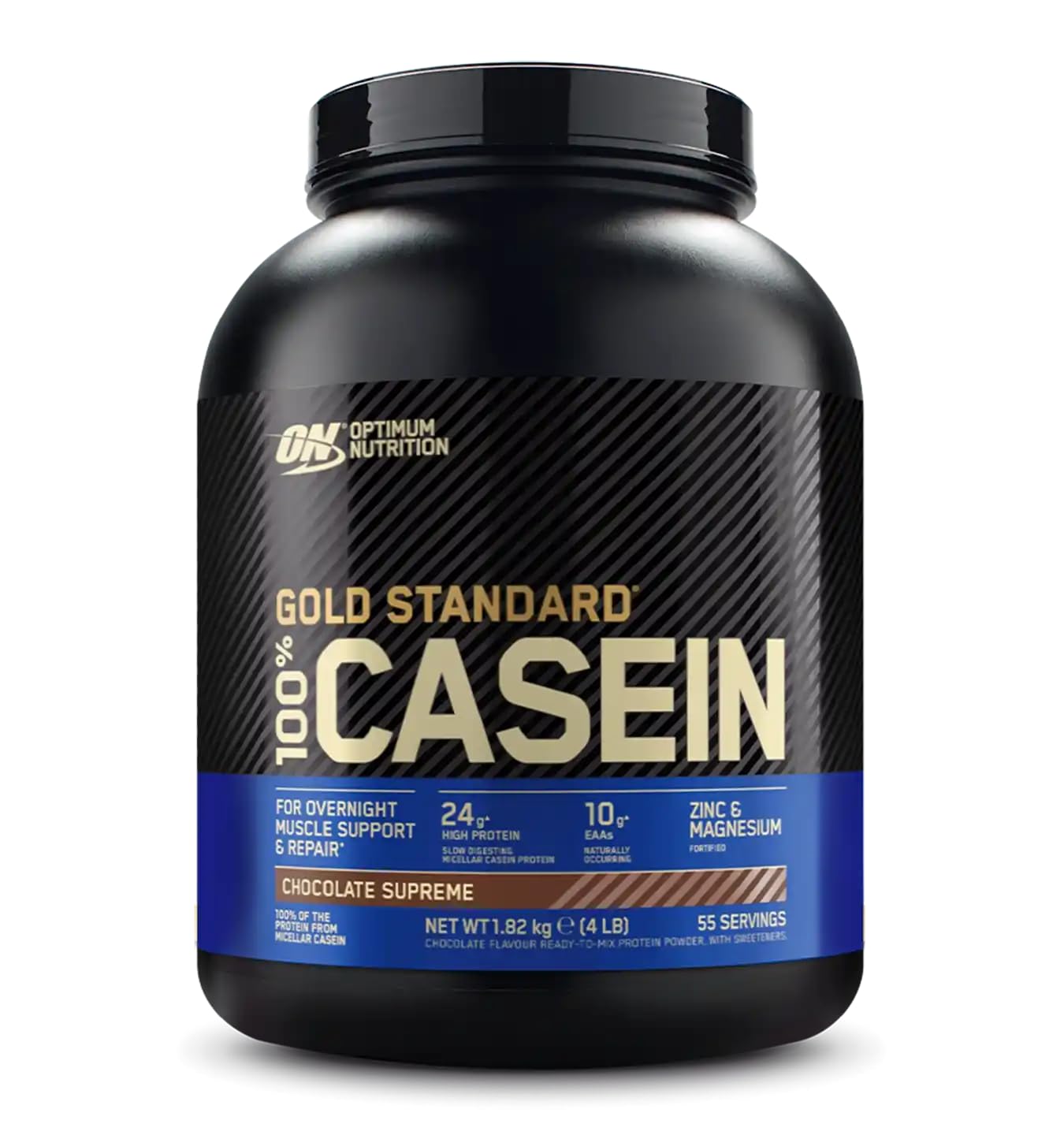 Optimum Nutrition - Gold Standard 100% Casein - Pot de 1,8 Kg