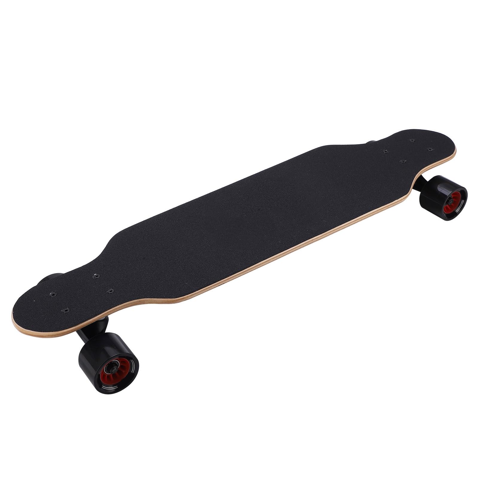 POENVFPO Longboard professionnel en érable, roulements ABEC 9, 8 couches, roues élargies de 70 mm, HR 95, avec motif de transfert de chaleur, pour adultes