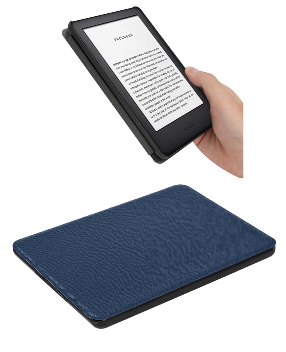 Zcooooool Antipatinage Coque Amazon Kindle 6"（2019, Modèle : J9G29R Housse PU de 10e génération pour Amazon Kindle (10e) Smart Sleep/Wake Kindle étui