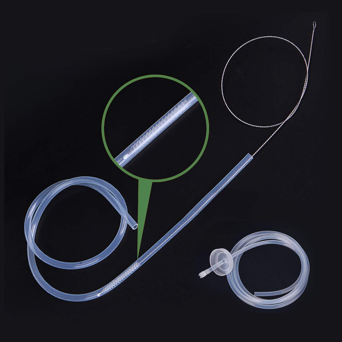 Feeding Tube Brush,AIEVE 6Pcs 32 Inch G Tube Cleaning Brush Peg Tube