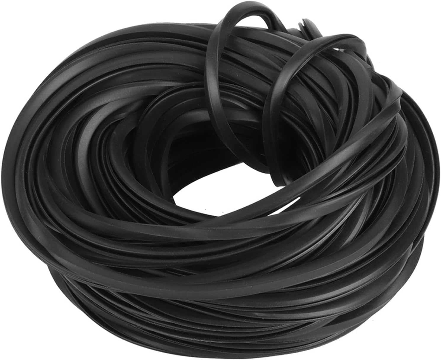 Rubber Seal Strip, Glass Sealing Rubber Line Cable Greenhouse Accessories for Seals, Weather Stripping (18 Meters)