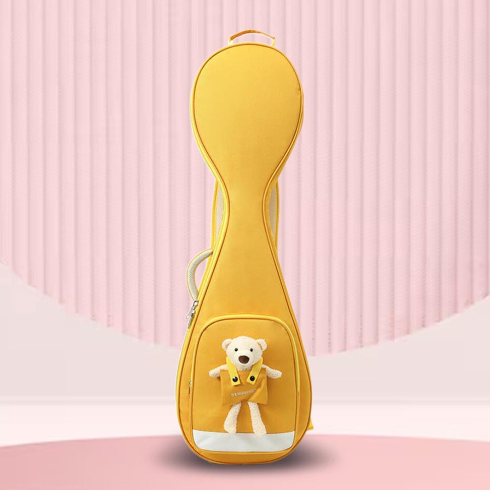 Baoblaze Funda de Transporte para Instrumento Chino de Cuerda, Diseño Moderno Y Funcional, amarillo